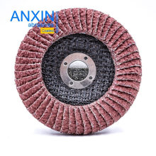 Ceramic Half-Curved Flap Disc for Angle Grinding